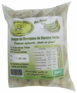Nhoque de Banana Verde